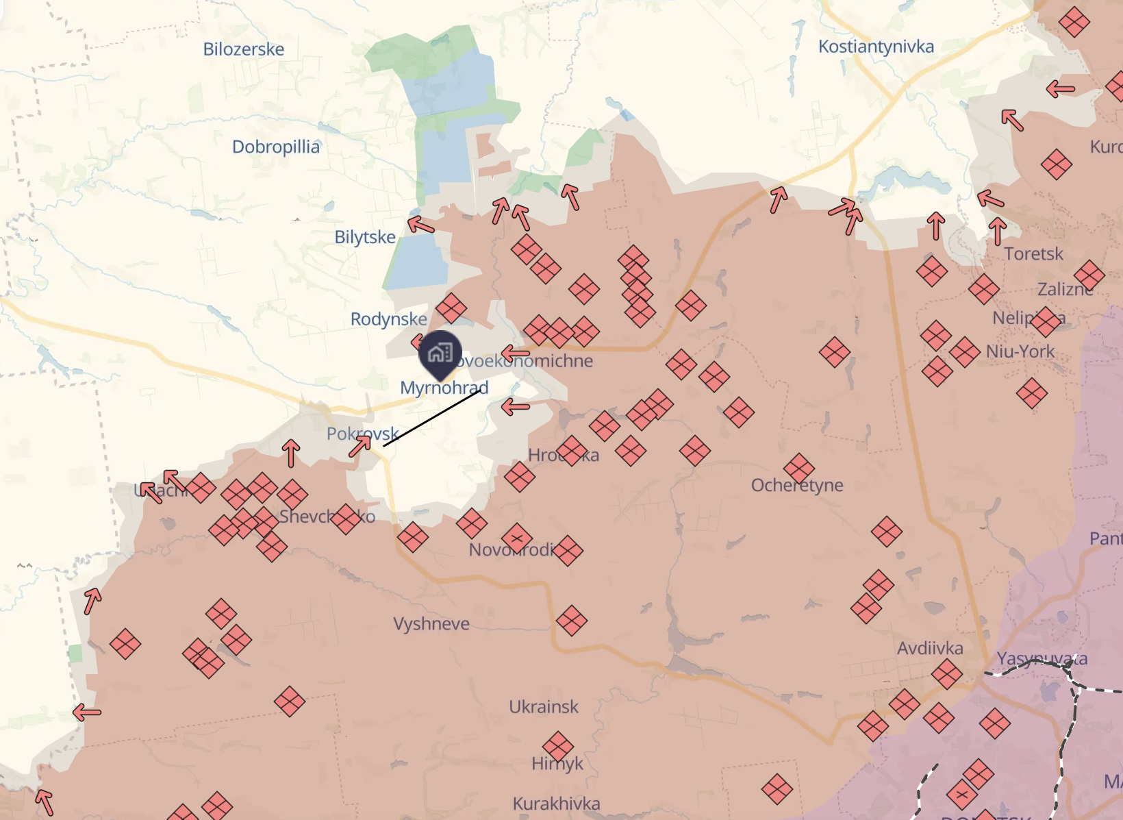 Ukrainian forces deny Russian presence in Myrnohrad: City fully under Ukraine's control